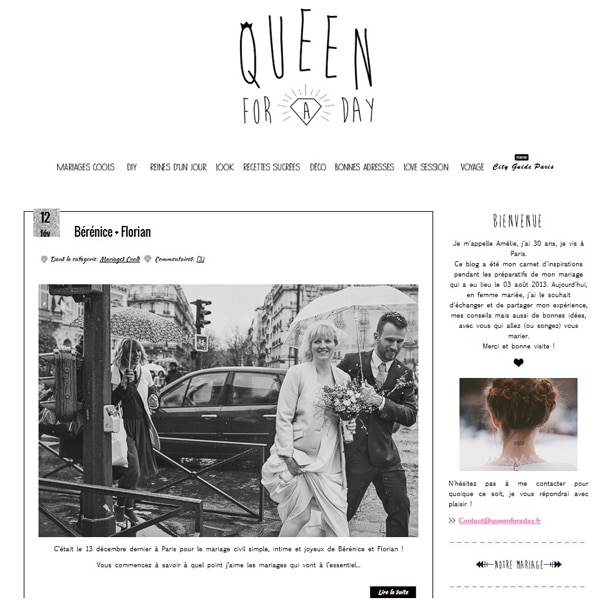 Ernestine et sa famille photographe de Mariage et Famille Queen for a Day : Le mariage de Bérénice et Florian image 2