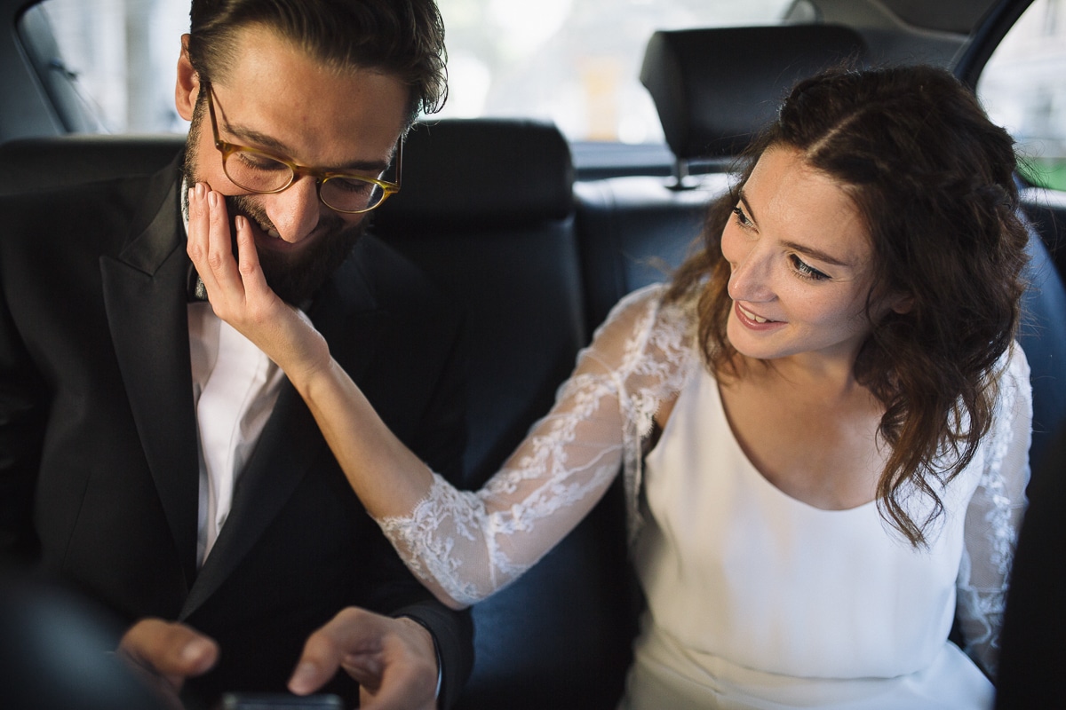 reportage de mariage - cour du Marais - paris - techno parade - 365C