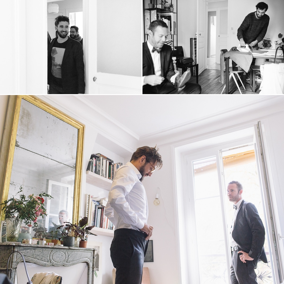 reportage de mariage - cour du Marais - paris - techno parade - 365C