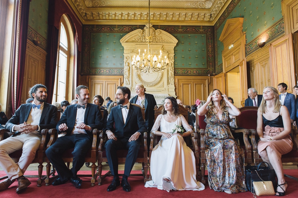 reportage de mariage - cour du Marais - paris - techno parade - 365C