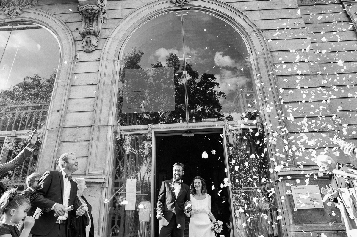 reportage de mariage - cour du Marais - paris - techno parade - 365C