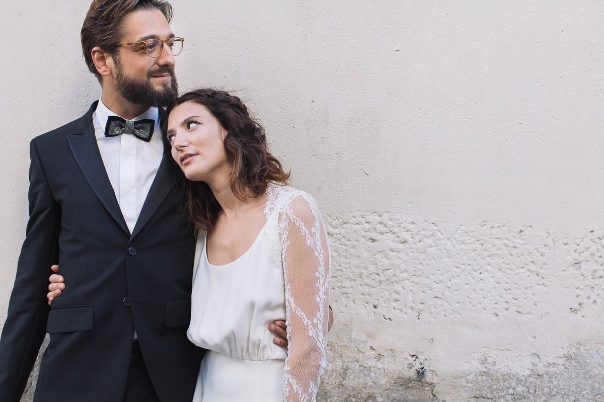 reportage de mariage - cour du Marais - paris - techno parade - 365C