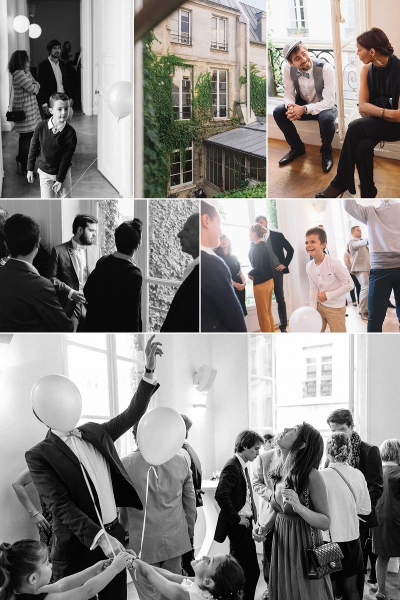 reportage de mariage - cour du Marais - paris - techno parade - 365C