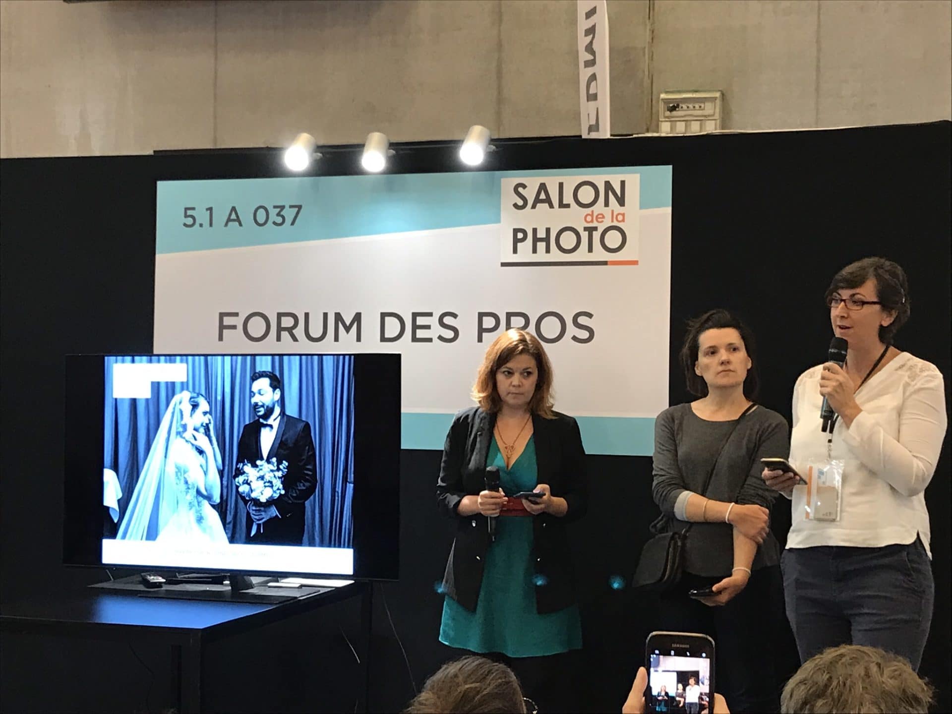 conférence au Salon de la photo 2019 Marine Poron