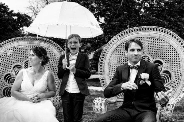 Photographe de mariage en bretagne à Concarneau - cérémonie laique