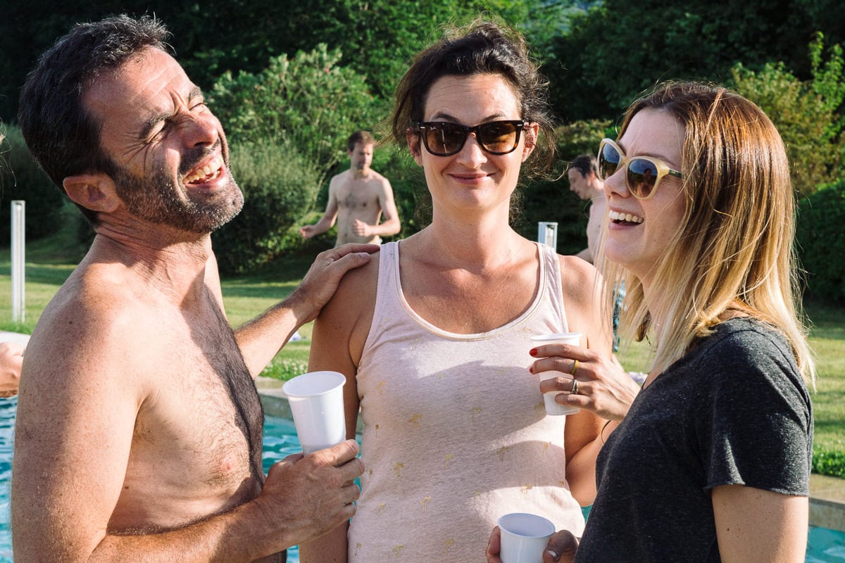 Mariage sur deux jours au Pays Basque - autour de la piscine
