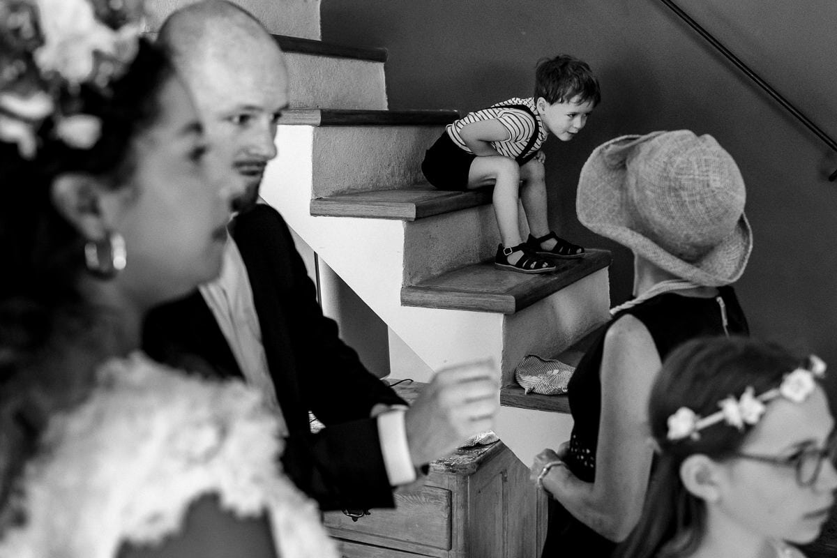 Photographe de mariage à Uzes (30), reportage photo documentaire de mariage par Marine Poron