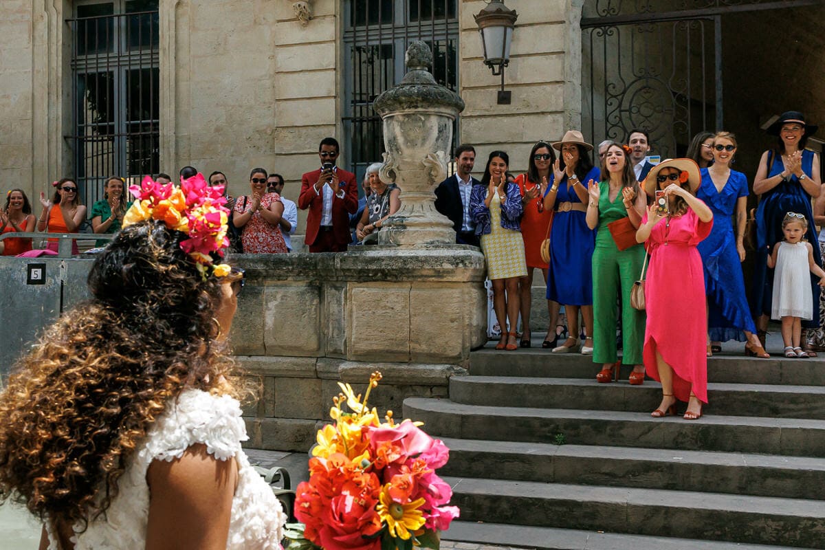 Photographe de mariage à Uzes (30), reportage photo documentaire de mariage par Marine Poron