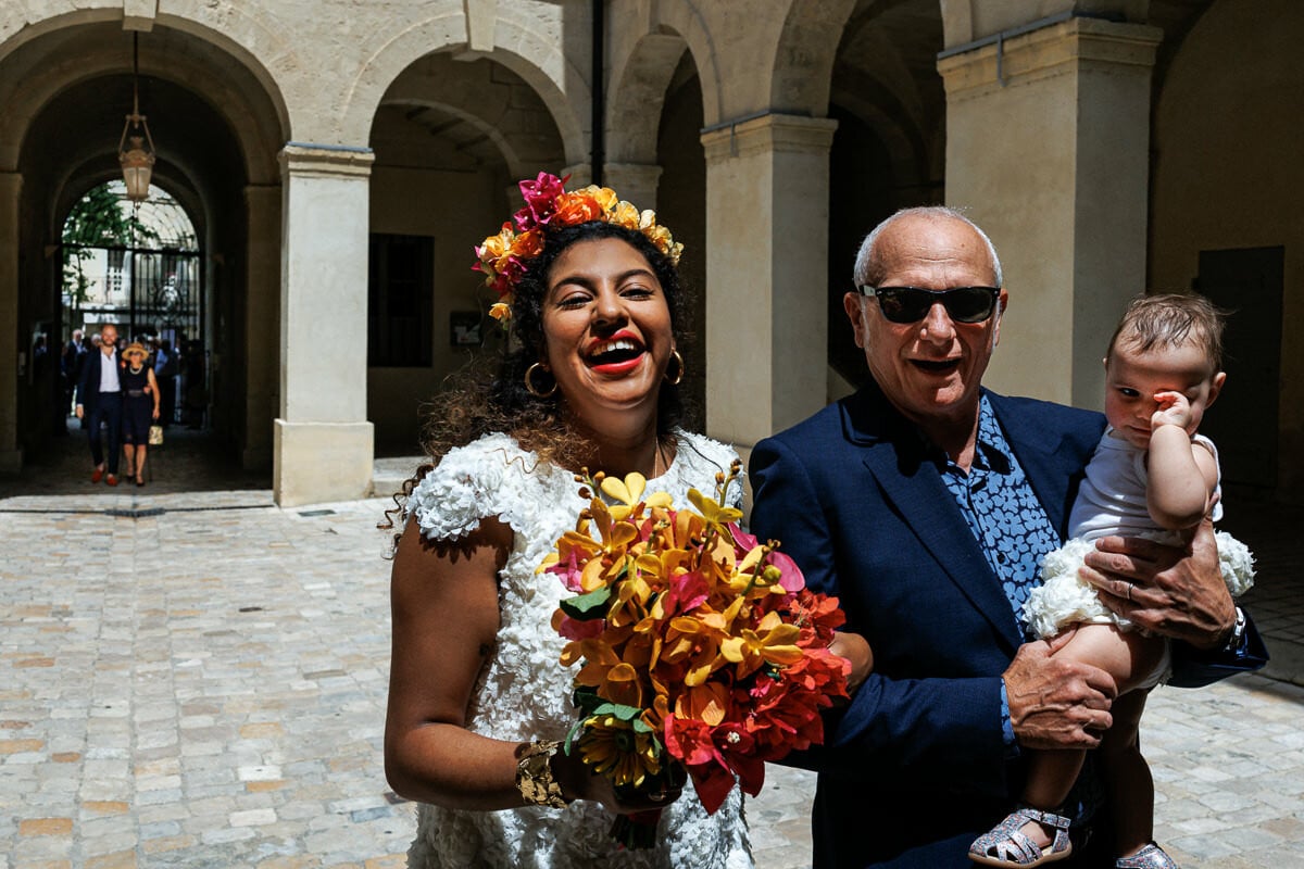 Photographe de mariage à Uzes (30), reportage photo documentaire de mariage par Marine Poron