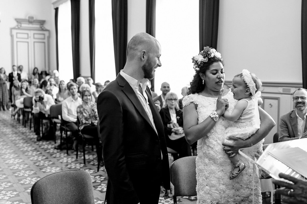 Photographe de mariage à Uzes (30), reportage photo documentaire de mariage par Marine Poron
