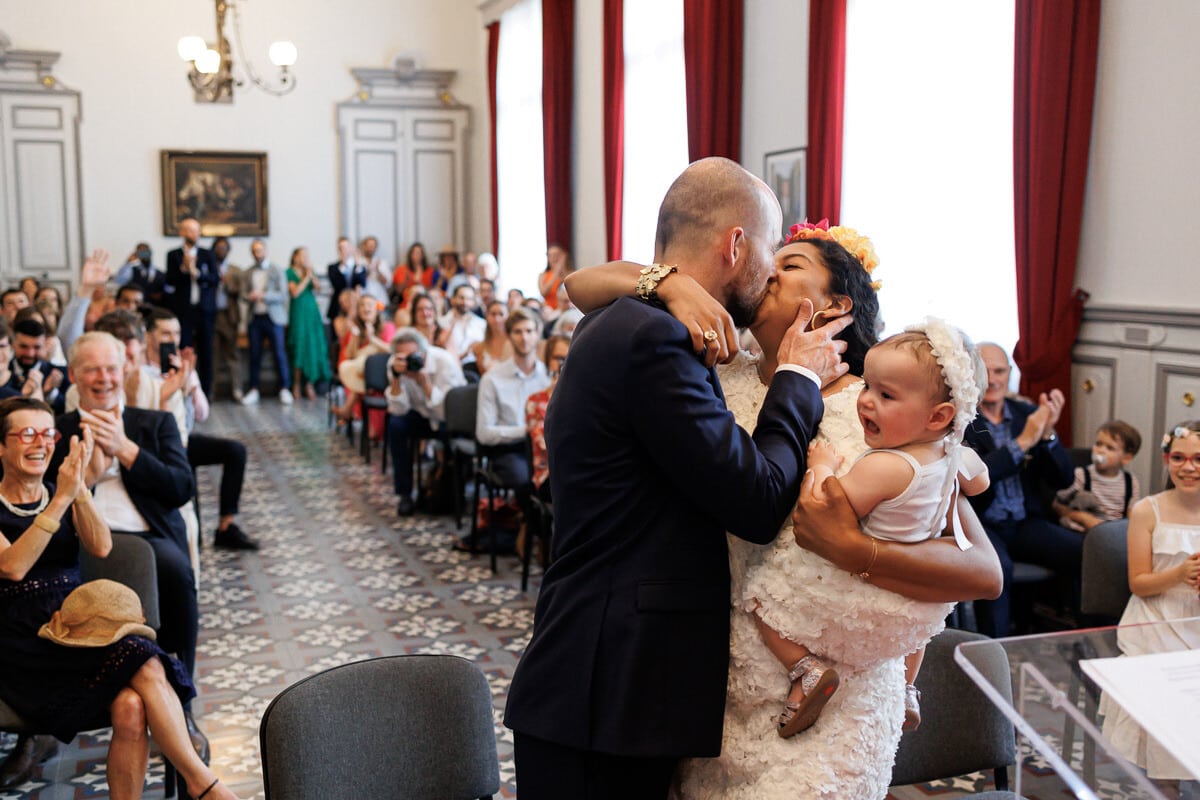 Photographe de mariage à Uzes (30), reportage photo documentaire de mariage par Marine Poron