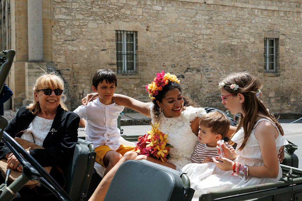 Photographe de mariage à Uzes (30), reportage photo documentaire de mariage par Marine Poron