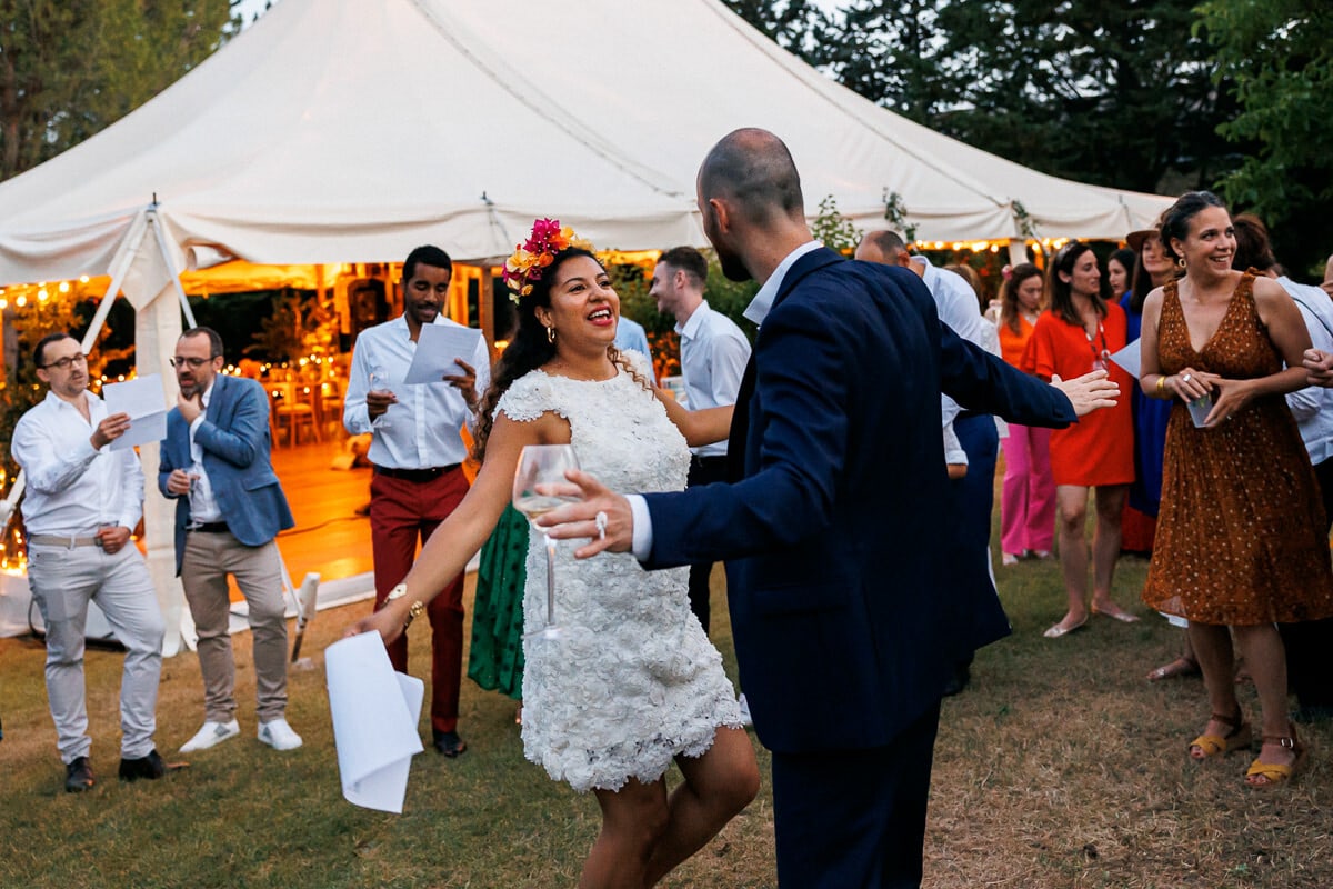 Photographe de mariage à Uzes (30), reportage photo documentaire de mariage par Marine Poron