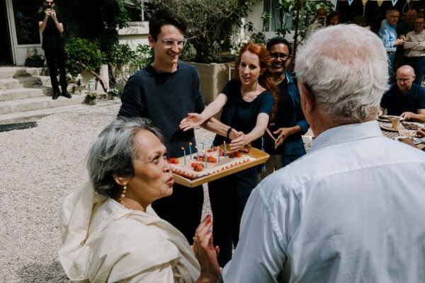 Photographe de mariage à Ville d'avray (92), reportage photo de brunch.