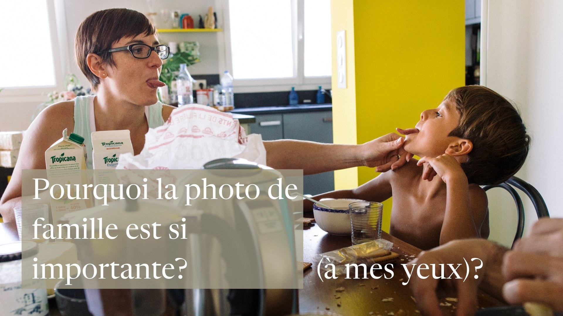 Marine Poron Photographe : Pourquoi la photo de famille est si importante